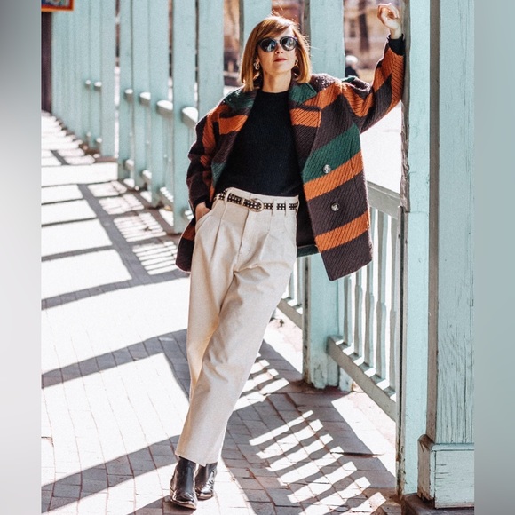 Ulla Johnson Stripped Emery Jacket - Picture 2 of 13